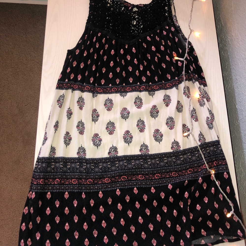Lace & Patterned Top